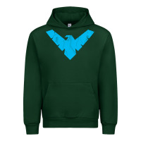 Forest Green nightwing Urban Hoodie - artisFamous