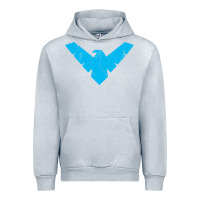 Heather Grey nightwing Urban Hoodie - artisFamous