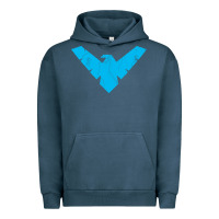 Pigment Midnight Navy nightwing Urban Hoodie - artisFamous