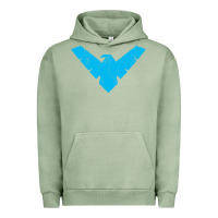 Pigment Oil Green nightwing Urban Hoodie - artisFamous