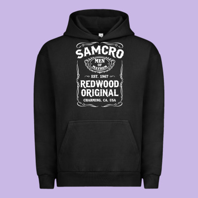 Samcro Redwood Original Urban Hoodie Designed By Artisfamous