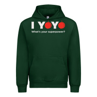 Forest Green funny yoyo Urban Hoodie - artisFamous