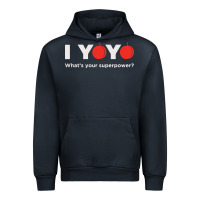 Navy funny yoyo Urban Hoodie - artisFamous