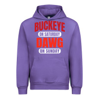 Tulip buckeye on saturday Urban Hoodie - artisFamous