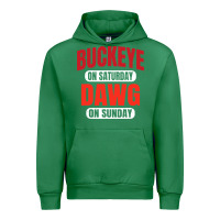 Emerald buckeye on saturday Urban Hoodie - artisFamous