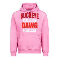 Fuchsia Pink buckeye on saturday Urban Hoodie - artisFamous