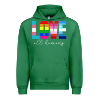 Emerald lgbt pride rainbow love lgbtq pride Urban Hoodie - artisFamous