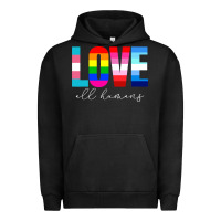 Pigment Black lgbt pride rainbow love lgbtq pride Urban Hoodie - artisFamous