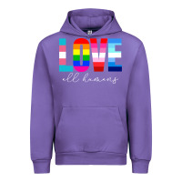Tulip lgbt pride rainbow love lgbtq pride Urban Hoodie - artisFamous