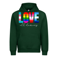 Forest Green lgbt pride rainbow love lgbtq pride Urban Hoodie - artisFamous