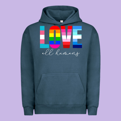 Lgbt Pride Rainbow Love Lgbtq Pride Urban Hoodie Designed By Artisfamous