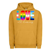 Pigment Peanut Butter lgbt pride rainbow love lgbtq pride Urban Hoodie - artisFamous