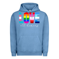 Pigment Pebble Blue lgbt pride rainbow love lgbtq pride Urban Hoodie - artisFamous