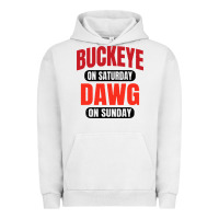 Pigment Lunar Rock buckeye on saturday Urban Hoodie - artisFamous