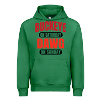 Emerald buckeye on saturday Urban Hoodie - artisFamous