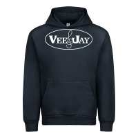Navy vee jay records Urban Hoodie - artisFamous
