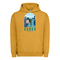 Pigment Peanut Butter Osaka Japan Urban Hoodie - artisFamous