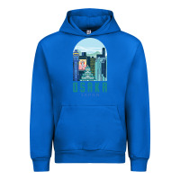 Cobalt Osaka Japan Urban Hoodie - artisFamous