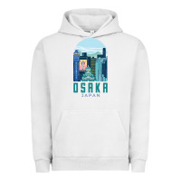 Pigment Lunar Rock Osaka Japan Urban Hoodie - artisFamous
