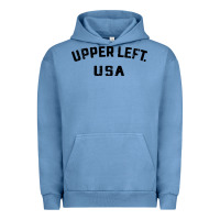Pigment Pebble Blue upper left usa Urban Hoodie - artisFamous