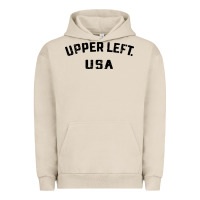 Pigment French Oak upper left usa Urban Hoodie - artisFamous