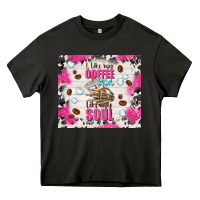 Asphalt i like my coffee cold like my soul Heavy Core Tee - TumblerDesignByShophia