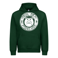 Forest Green evil dr porkchop Urban Hoodie - artisFamous