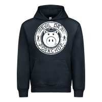 Navy evil dr porkchop Urban Hoodie - artisFamous