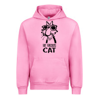 Fuchsia Pink fat freddys cat Urban Hoodie - artisFamous