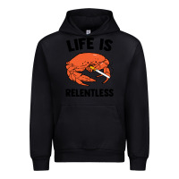 Crab Life Is Relentless Urban Hoodie | Teevron
