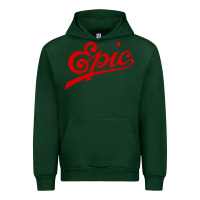 Forest Green epic records Urban Hoodie - artisFamous