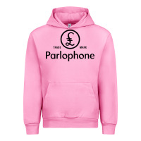 Fuchsia Pink parlophone records Urban Hoodie - artisFamous