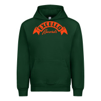 Forest Green excello records Urban Hoodie - artisFamous