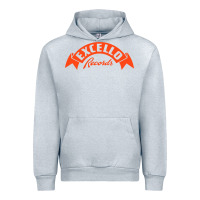 Heather Grey excello records Urban Hoodie - artisFamous