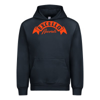 Navy excello records Urban Hoodie - artisFamous