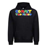 Black commit tax fraud Urban Hoodie - artisFamous