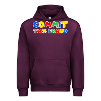 Mauve Wine commit tax fraud Urban Hoodie - artisFamous