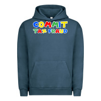 Pigment Midnight Navy commit tax fraud Urban Hoodie - artisFamous