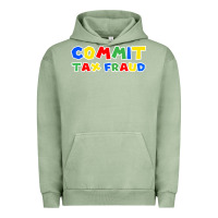 Pigment Oil Green commit tax fraud Urban Hoodie - artisFamous