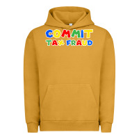 Pigment Peanut Butter commit tax fraud Urban Hoodie - artisFamous