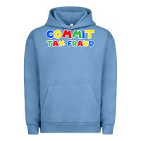 Pigment Pebble Blue commit tax fraud Urban Hoodie - artisFamous