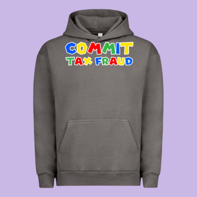 Commit Tax Fraud Urban Hoodie Designed By Artisfamous