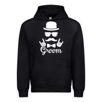 Black groom bachelor party Urban Hoodie - artisFamous