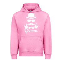 Fuchsia Pink groom bachelor party Urban Hoodie - artisFamous