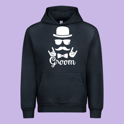 Groom Bachelor Party Urban Hoodie Designed By Artisfamous