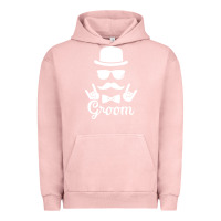 Pigment Salmon groom bachelor party Urban Hoodie - artisFamous