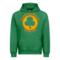 Emerald silver shamrock novelties Urban Hoodie - artisFamous