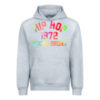 Heather Grey hip hop 1972 south bronx Urban Hoodie - artisFamous