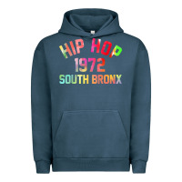 Pigment Midnight Navy hip hop 1972 south bronx Urban Hoodie - artisFamous
