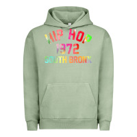 Pigment Oil Green hip hop 1972 south bronx Urban Hoodie - artisFamous